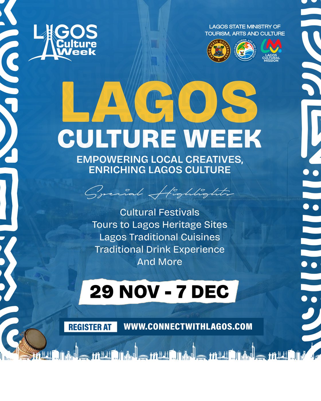 Lagos Culture Week campaign design